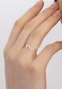 Heliophilia Silver Anillo de Plata de Ley 925 Talla Libre